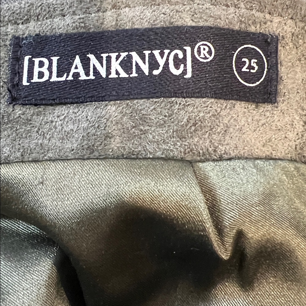 Blank NYC Suede Leather Mini Skirt - Picture 3 of 3